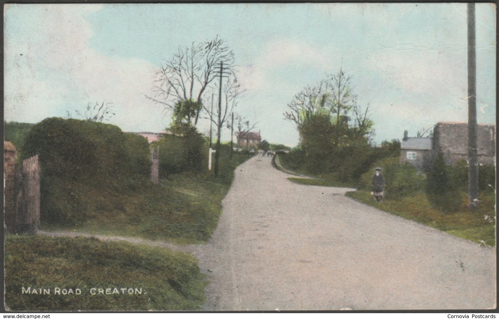 Main Road, Creaton, Northamptonshire, 1907 - LN Publishing Co Postcard - Northamptonshire