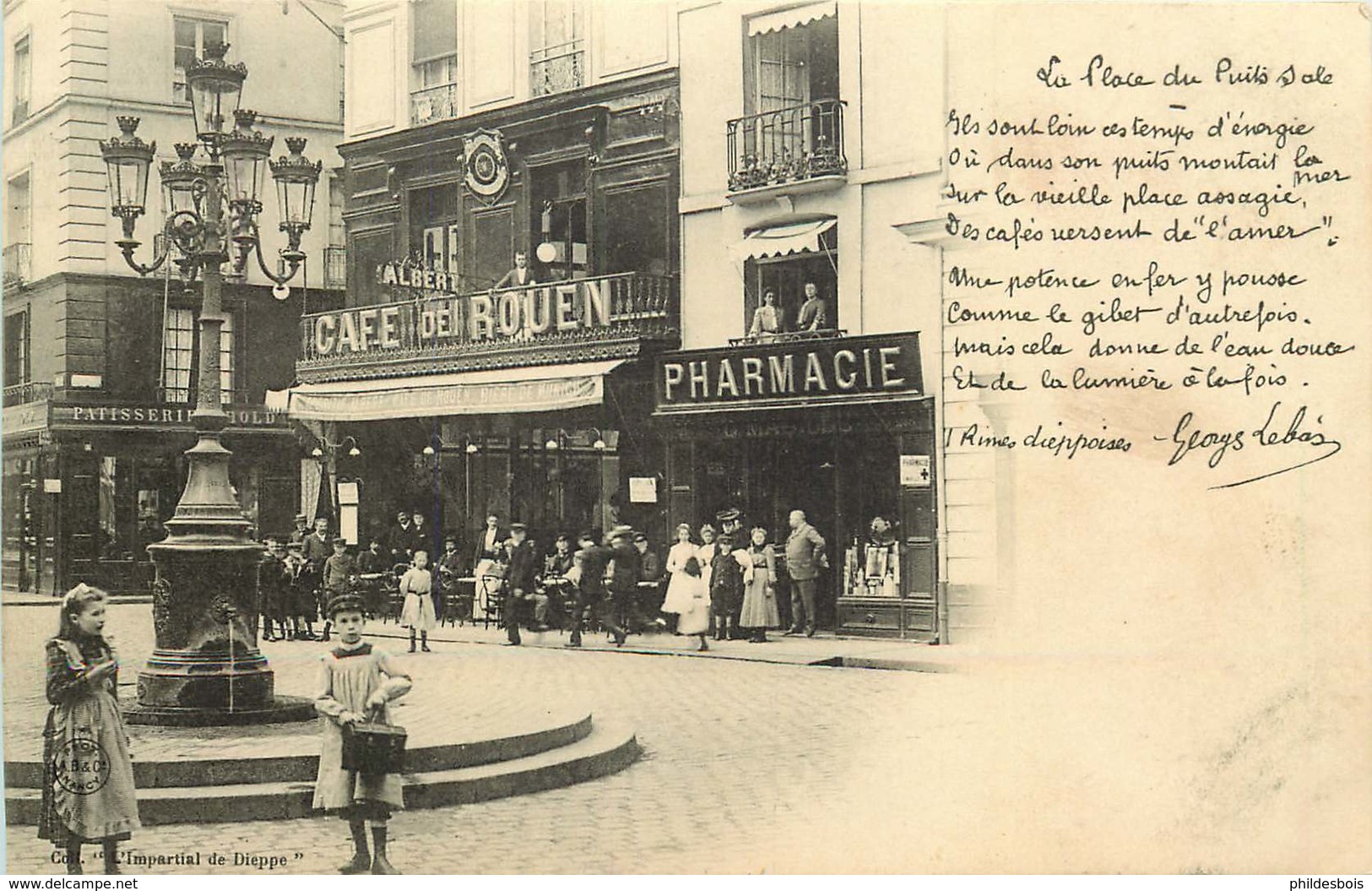 SEINE MARITIME  DIEPPE  La Place Du Puits - Dieppe