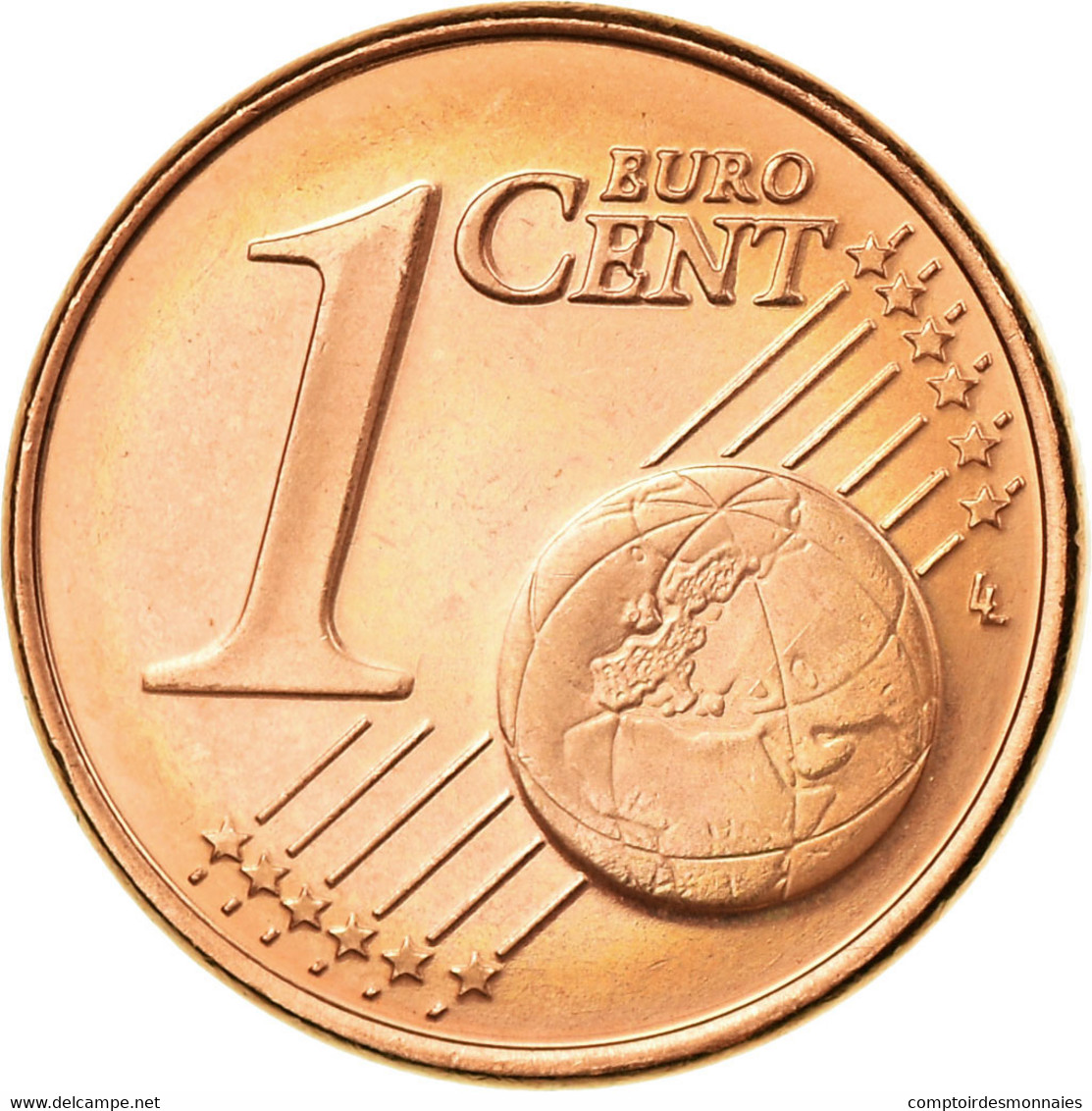 Chypre, Euro Cent, 2008, TTB, Copper Plated Steel, KM:78 - Chypre