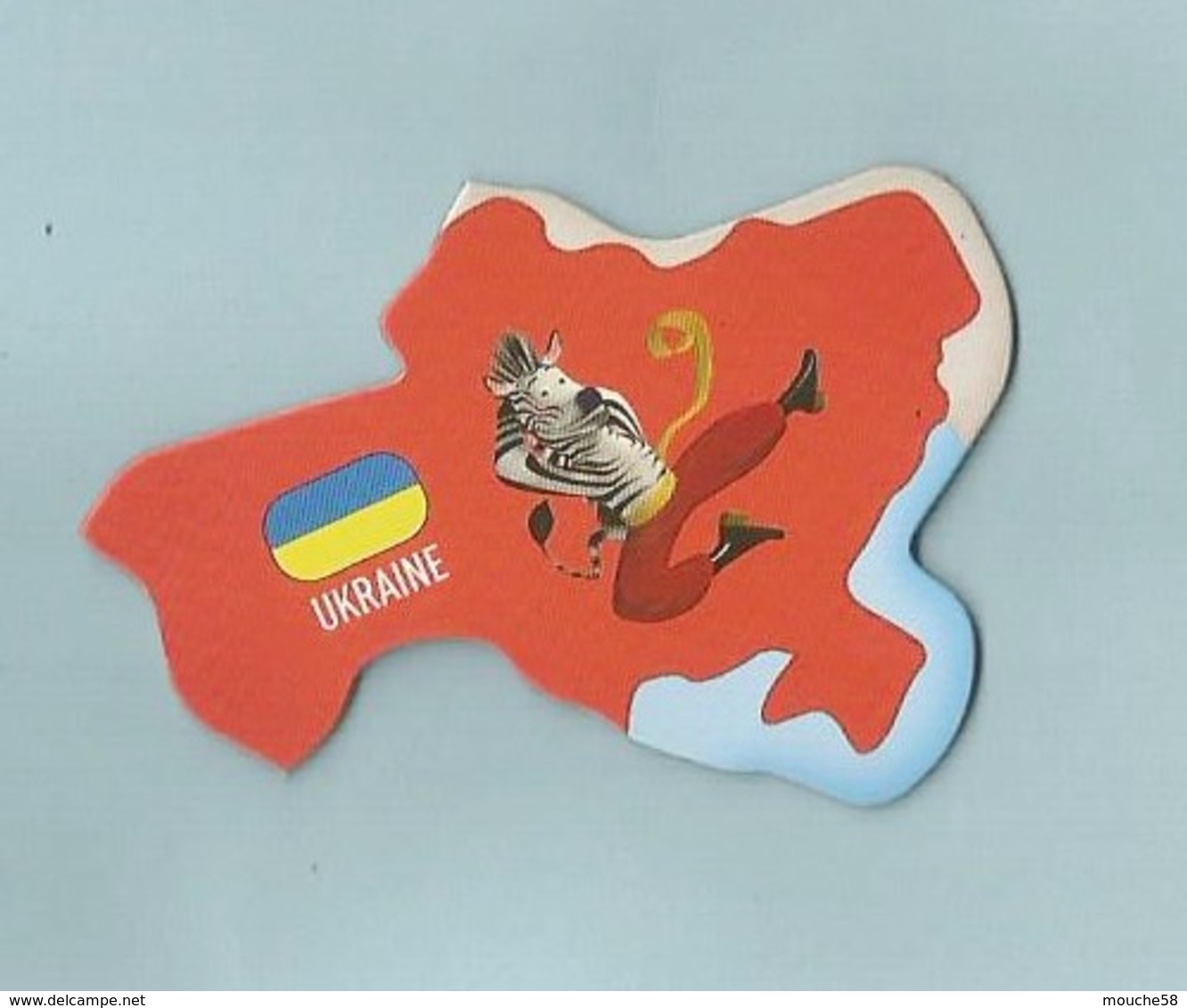 Magnet Brossard Collection Carte  UKRAINE - Turismo