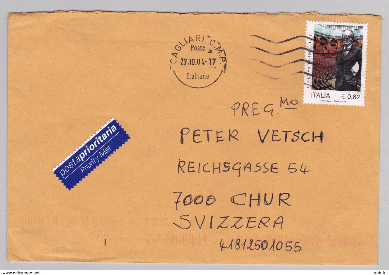 Brief In Die Schweiz (br5799) - 2001-10: Storia Postale