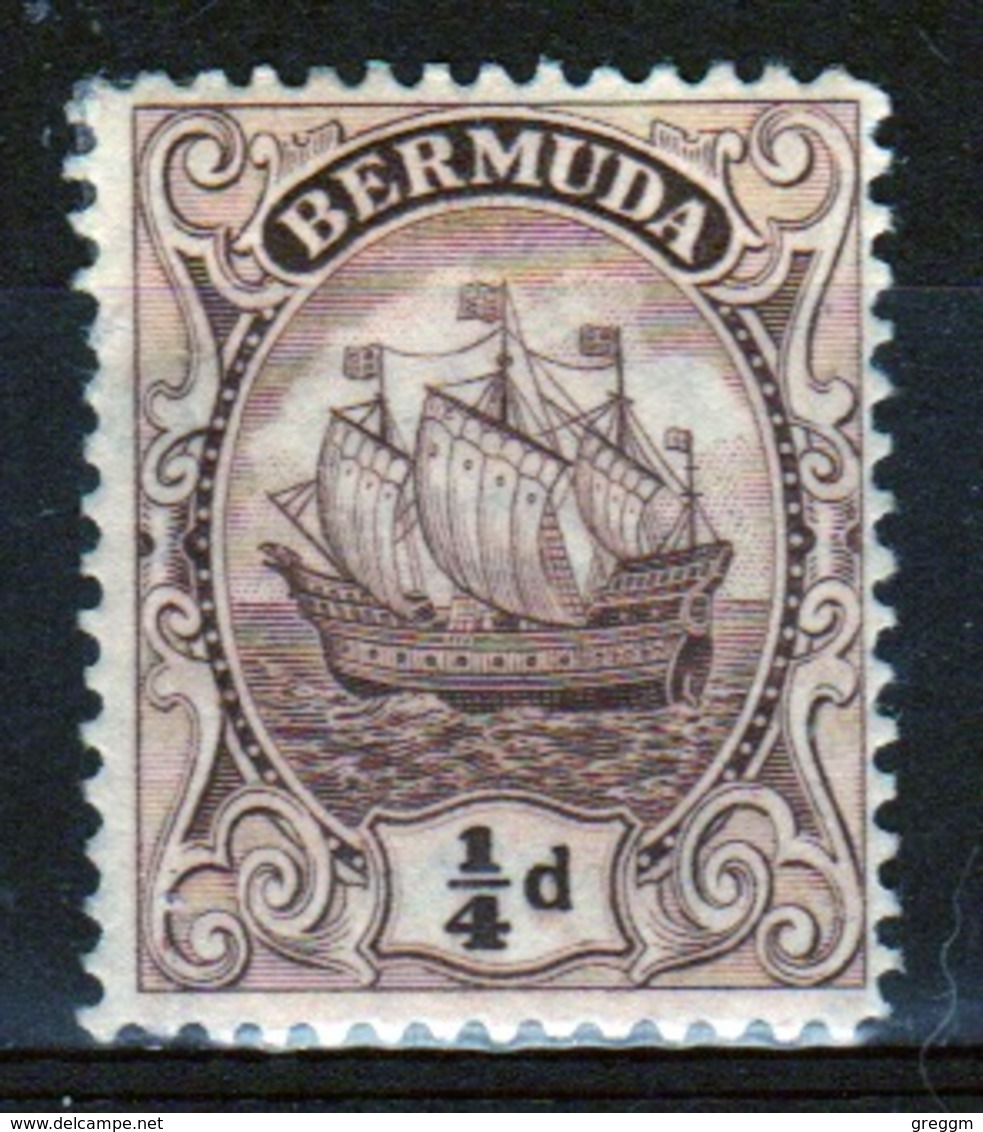 Bermuda George V ¼d Single Stamp From The 1922 Definitive Set. - Bermuda