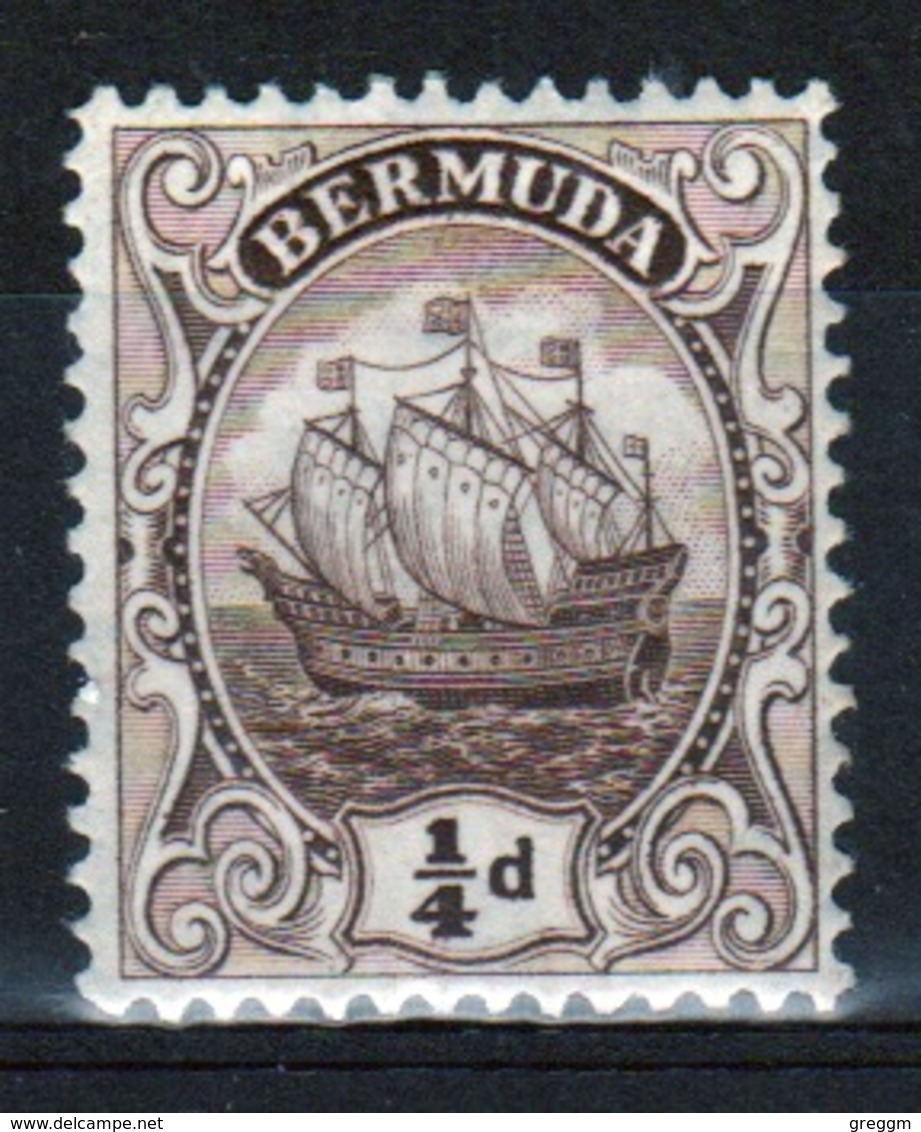 Bermuda George V ¼d Single Stamp From The 1922 Definitive Set. - Bermuda