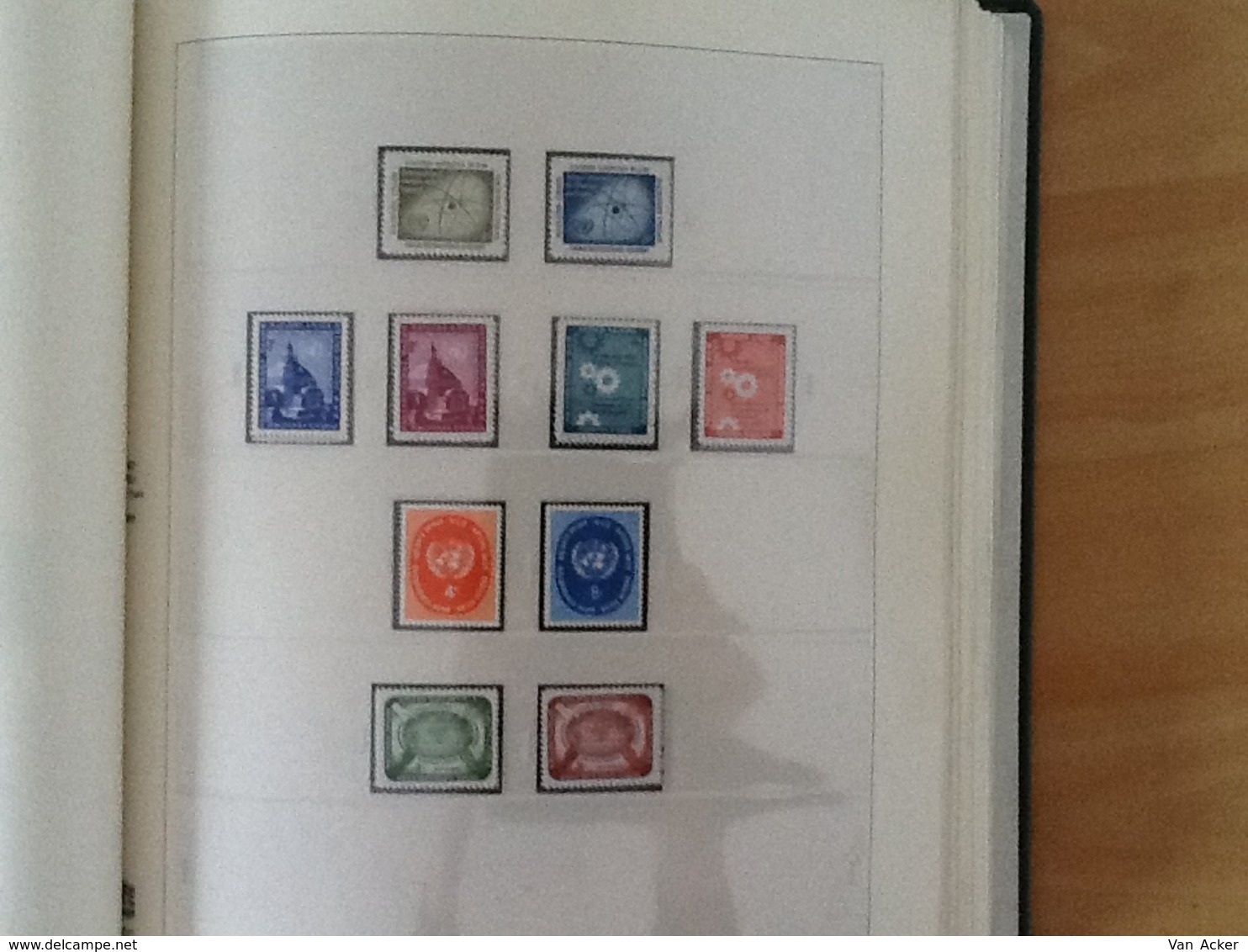 Collection United Nations  from Year 1951 till year 1991 almost complete and most double collected MNH and used..