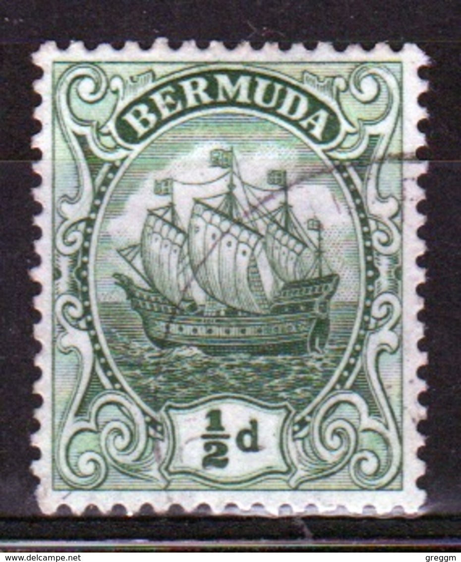 Bermuda George V ½d Single Stamp From The 1922 Definitive Set. - Bermuda