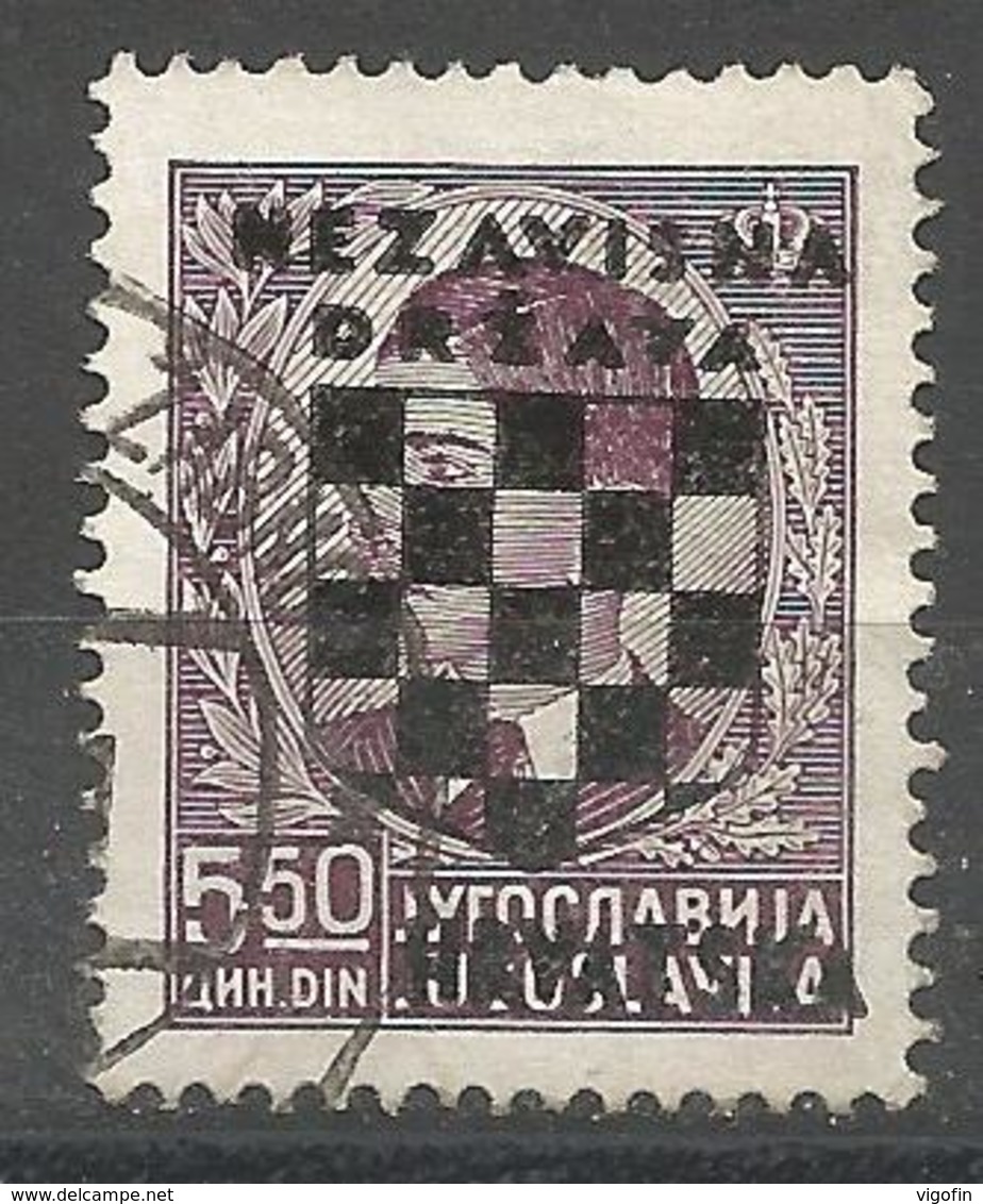 HR 1941-17 DEFINITIVE SET, CROATIA HRVATSKA, 1 X 1v, Used - Croatie