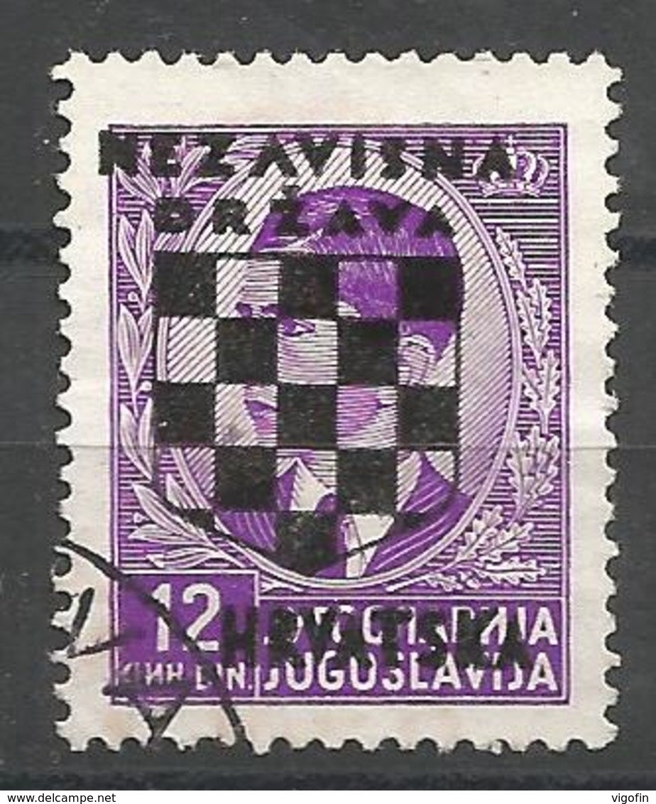 HR 1941-20 DEFINITIVE SET, CROATIA HRVATSKA, 1 X 1v, Used - Croatia