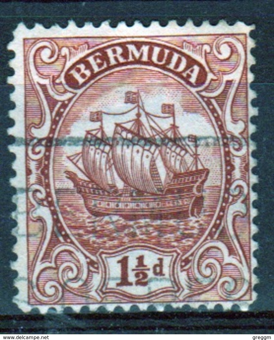 Bermuda George V 1½d Single Stamp From The 1922 Definitive Set. - Bermuda