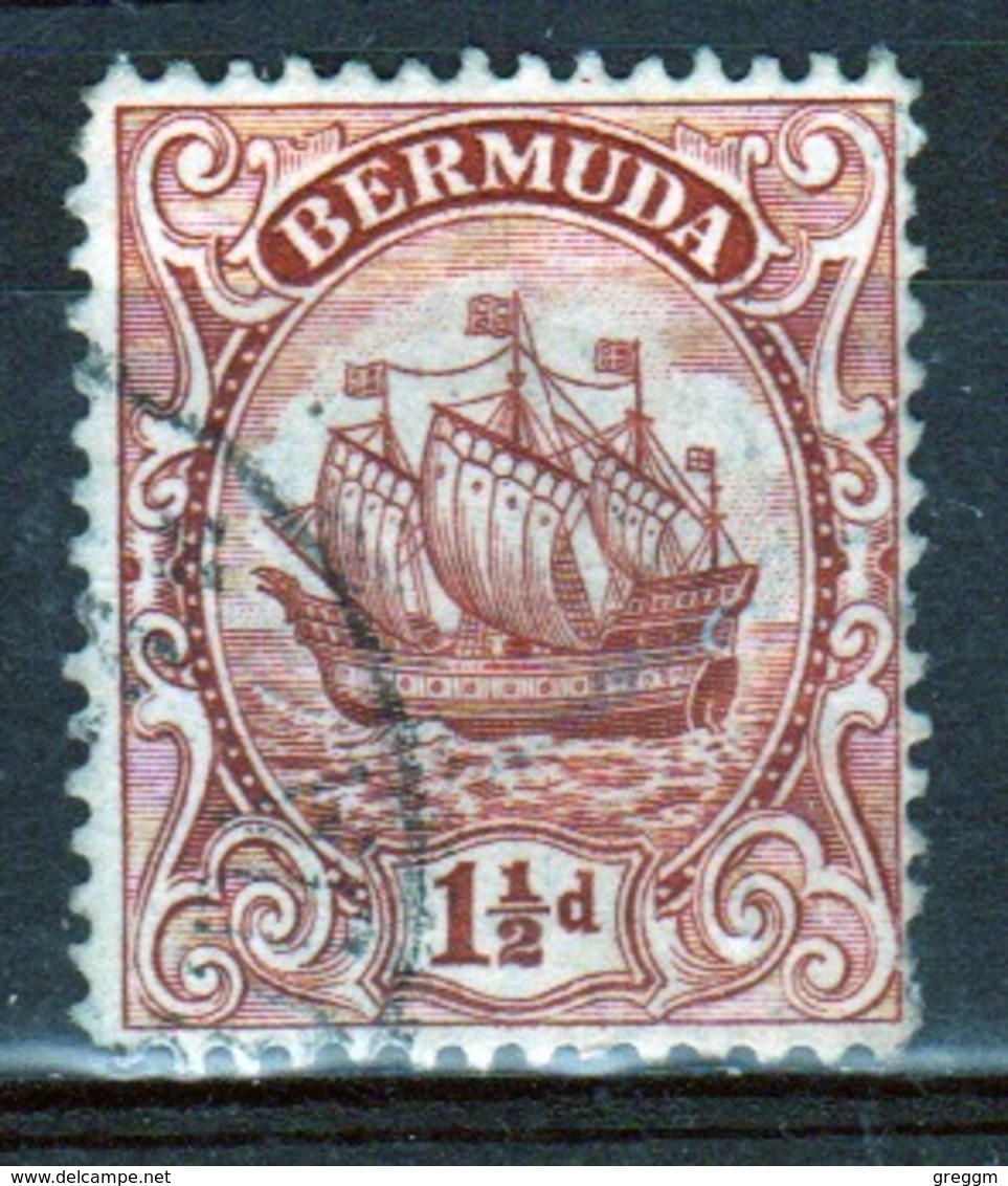 Bermuda George V 1½d Single Stamp From The 1922 Definitive Set. - Bermuda