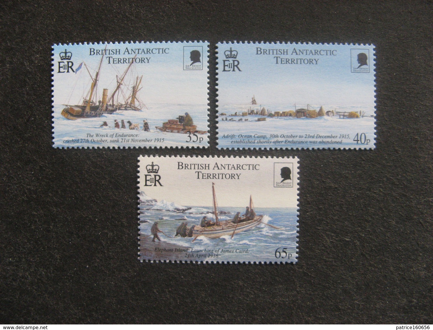 Territoire Antarctique Britannique: TB Série N° 312 Au N° 314, Neufs XX. - Unused Stamps