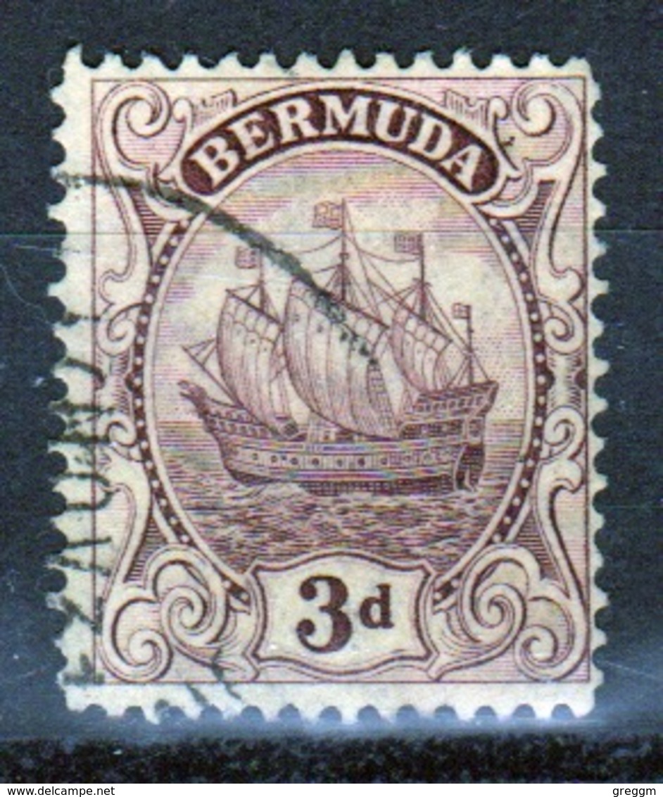 Bermuda George V 3d Single Stamp From The 1922 Definitive Set. - Bermuda