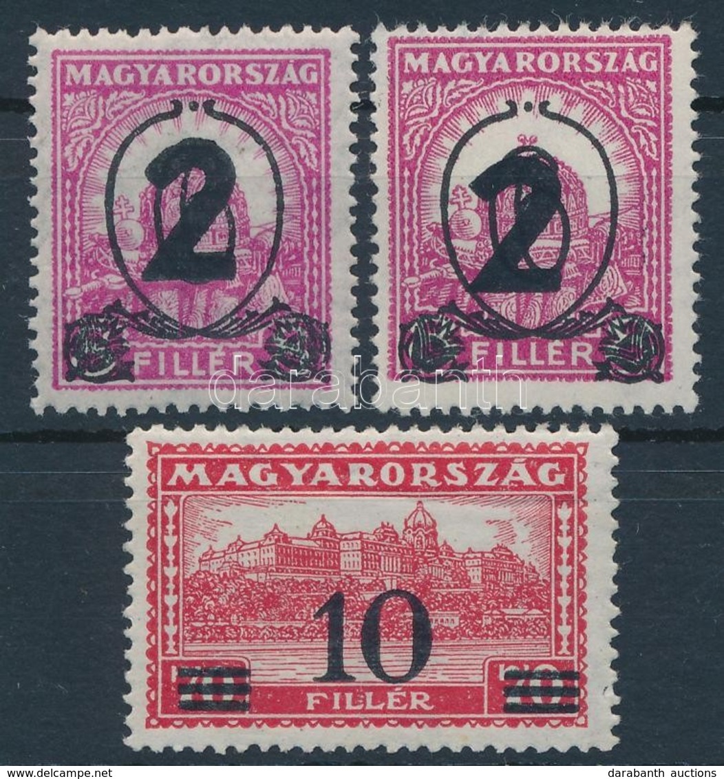 ** 1932-1933 Kisegítő 518, 519, 534 (26.800) - Andere & Zonder Classificatie