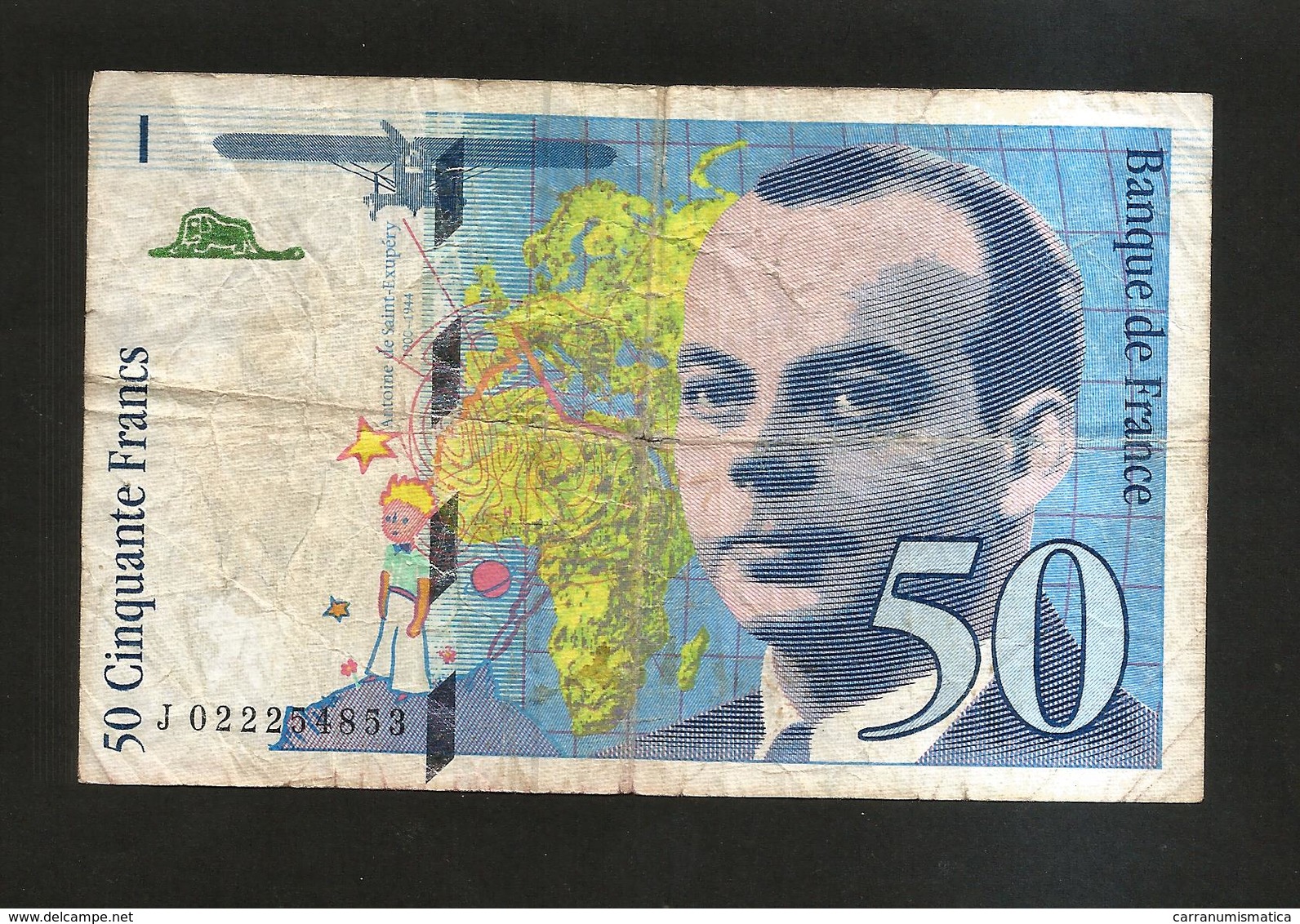 FRANCE - BANQUE De FRANCE - 50 Francs St Exupéry (1994) - 50 F 1992-1999 ''St Exupéry''