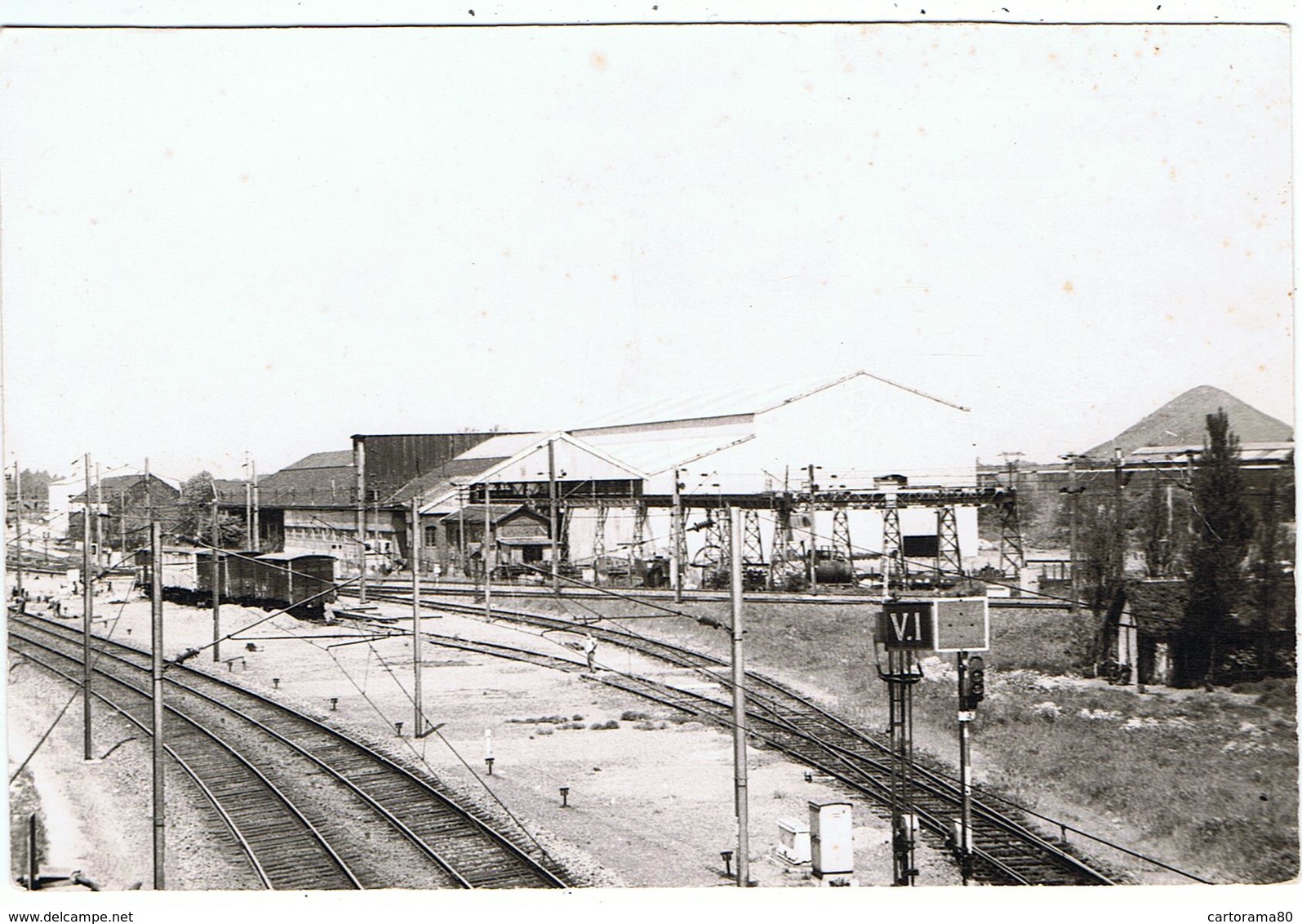 Beuvrages / CPSM  / Gare De Triage /  " Le Nord Touristique " - Autres & Non Classés