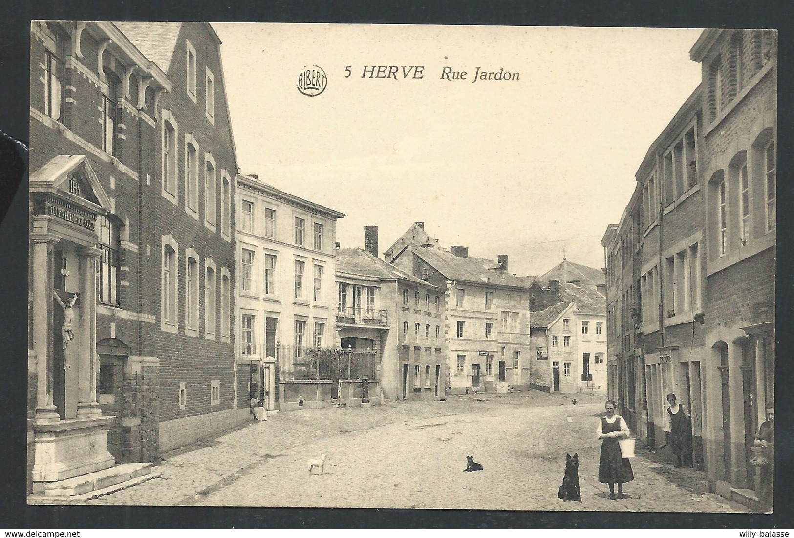 +++ CPA - HERVE - Rue Jardon   // - Herve