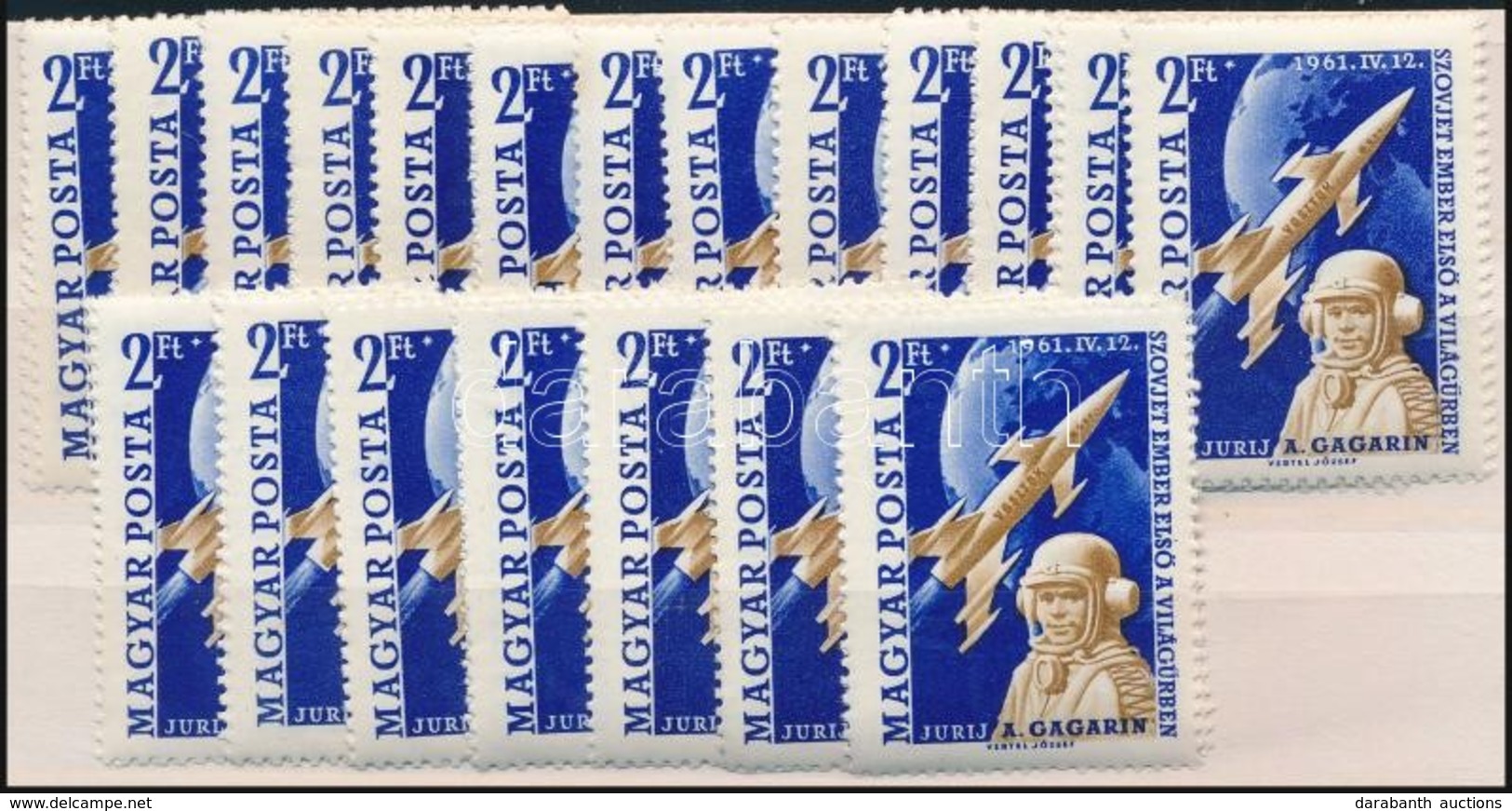 ** 1961  Gagarin 20 Db Sor (10.000) - Andere & Zonder Classificatie