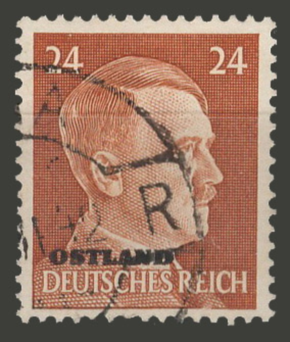 Third Reich / Ostland / 1941 / Mi.: 11 / Used - Occupation 1938-45