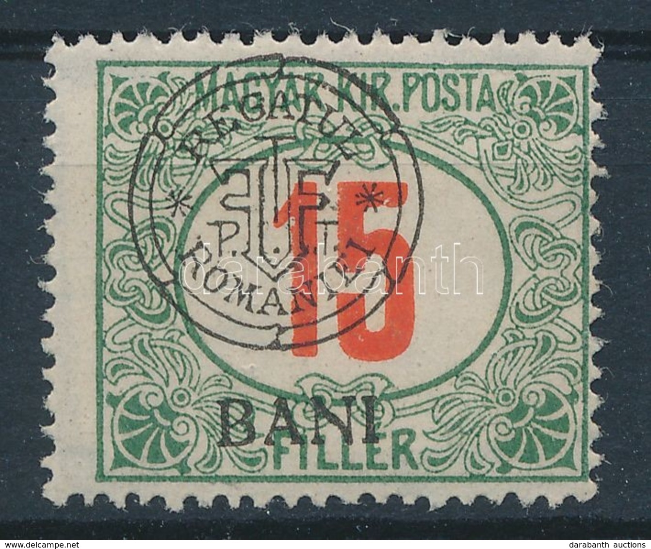 * 1919 Portó 15f Bodor Vizsgálójellel - Andere & Zonder Classificatie
