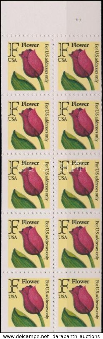 ** 1991 Virág; Tulipán F Bélyegfüzet Mi MH 0-139 (2116) - Autres & Non Classés