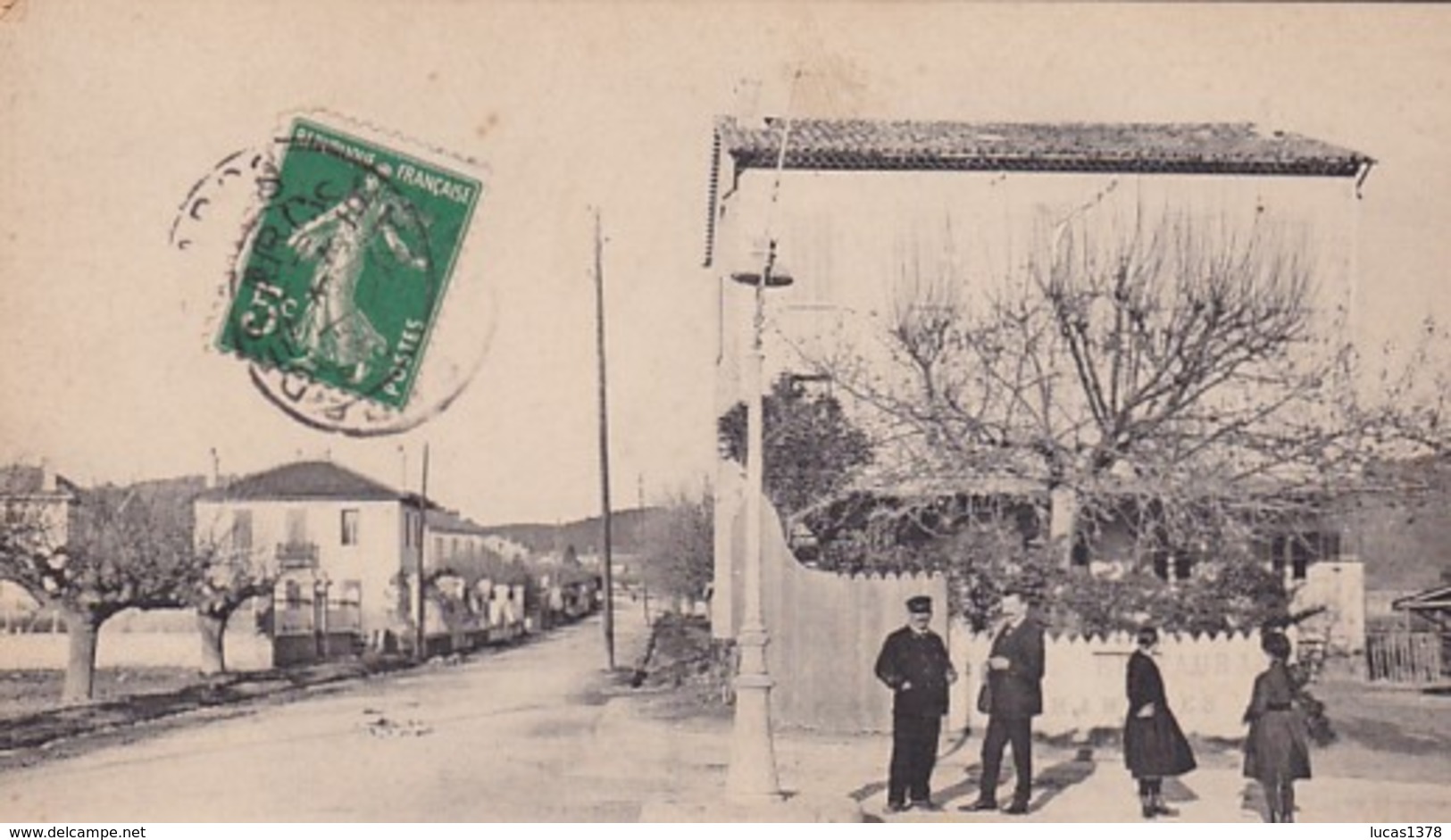 83 /LES ARCS / AVENUE DE LA GARE /  JOLIE CARTE ELD 1290 - Les Arcs