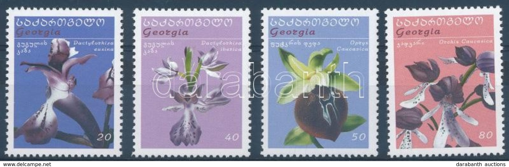 ** 2005 Orchideák Sor Mi 495-498 - Andere & Zonder Classificatie