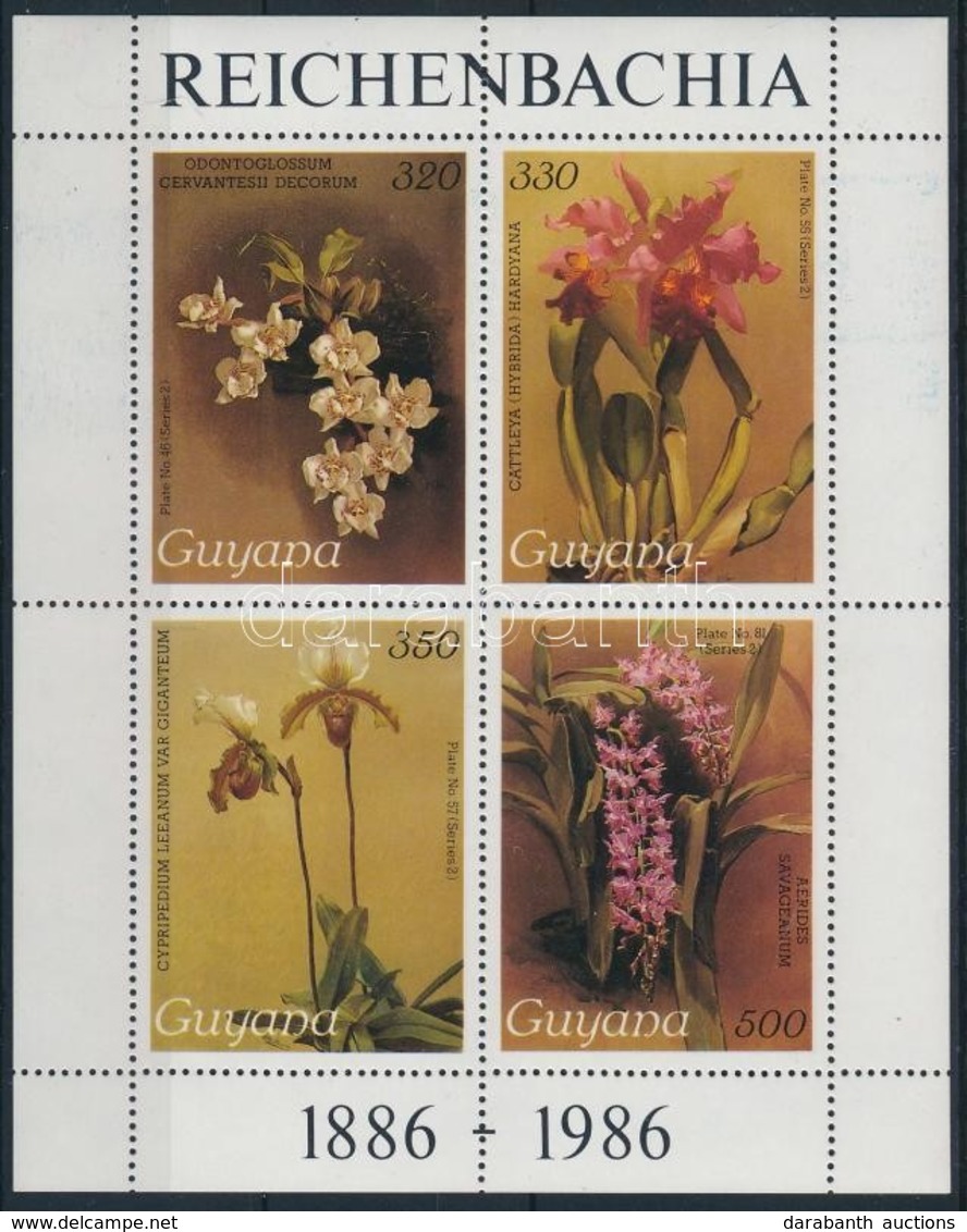 ** 1988 Orchideák Kisív Mi 2100-2103 - Andere & Zonder Classificatie