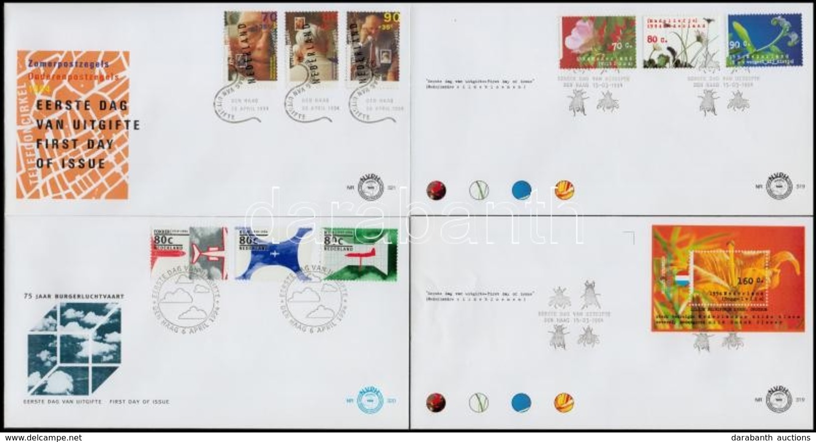 1994 7 Klf FDC - Andere & Zonder Classificatie