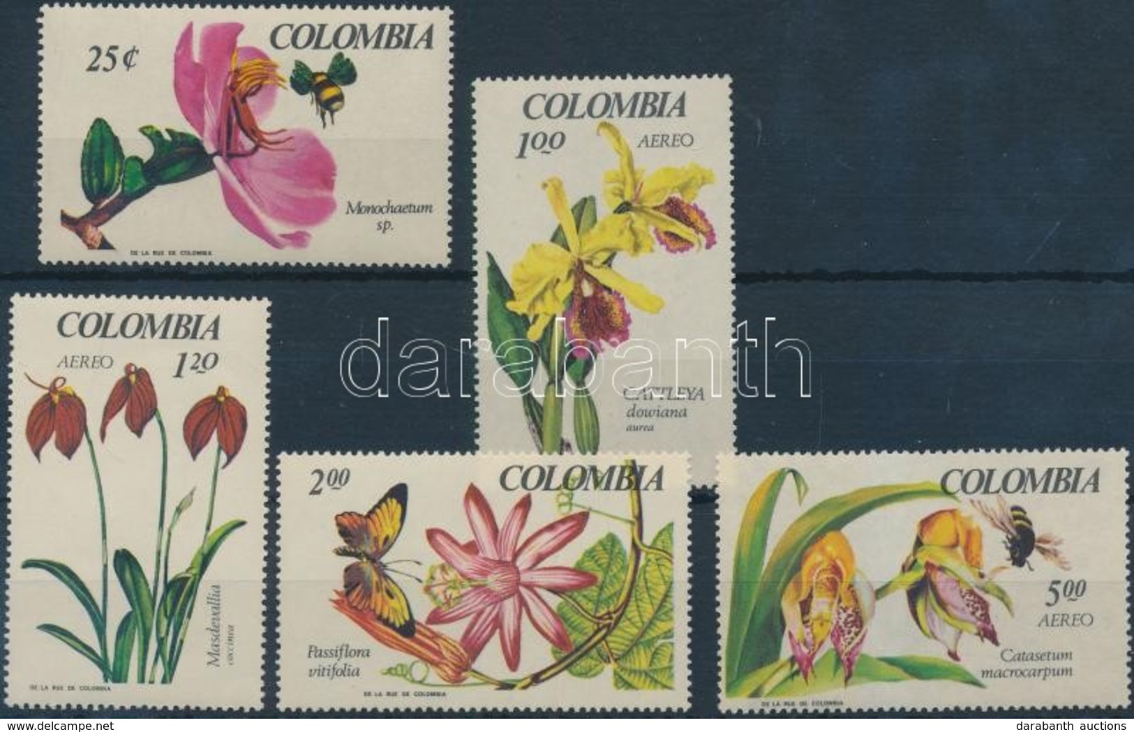 ** 1967 Orchidea Sor Mi 1098-1102 - Andere & Zonder Classificatie