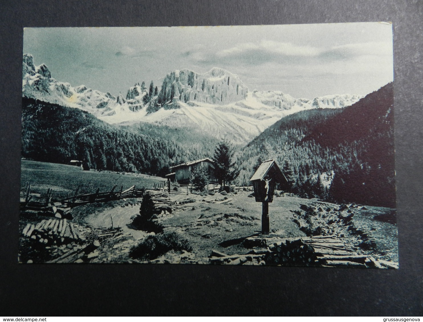 19930) LOCALITA' DA IDENTIFICARE PAESAGGIO ALPINO NON VIAGGIATA 1925 CIRCA - Da Identificare