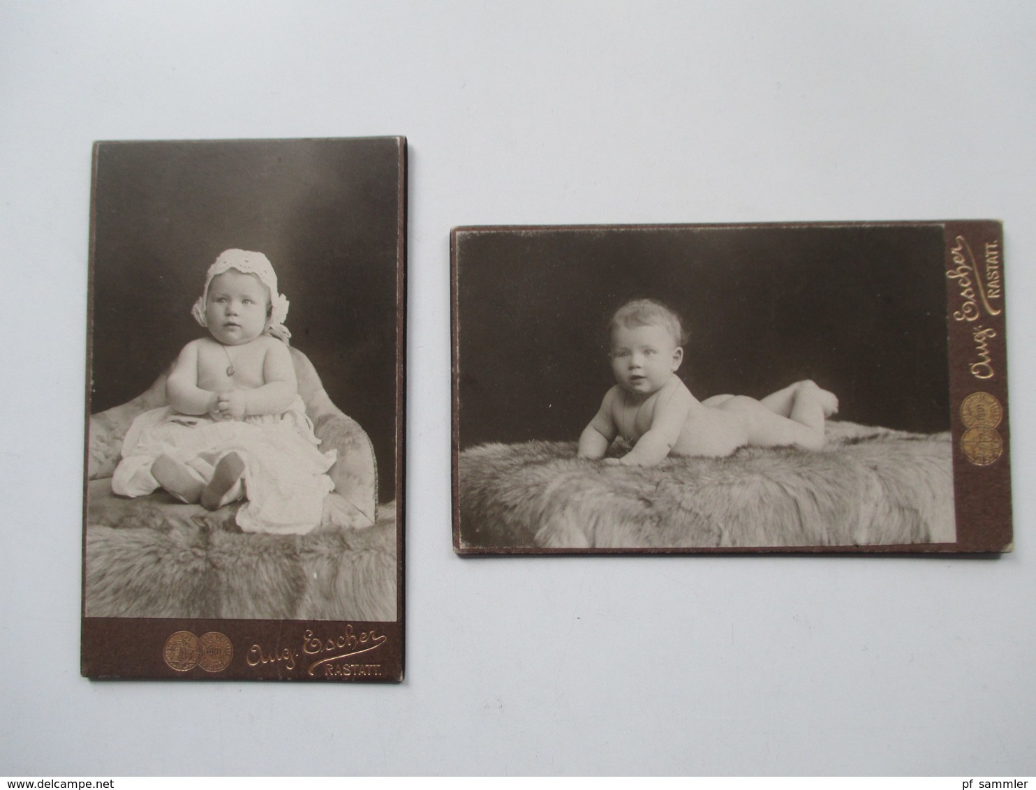 10 alte Fotos um 1900 mit Frauen / Kinder / Babies fast alle auf dicker Pappe! Interessant??