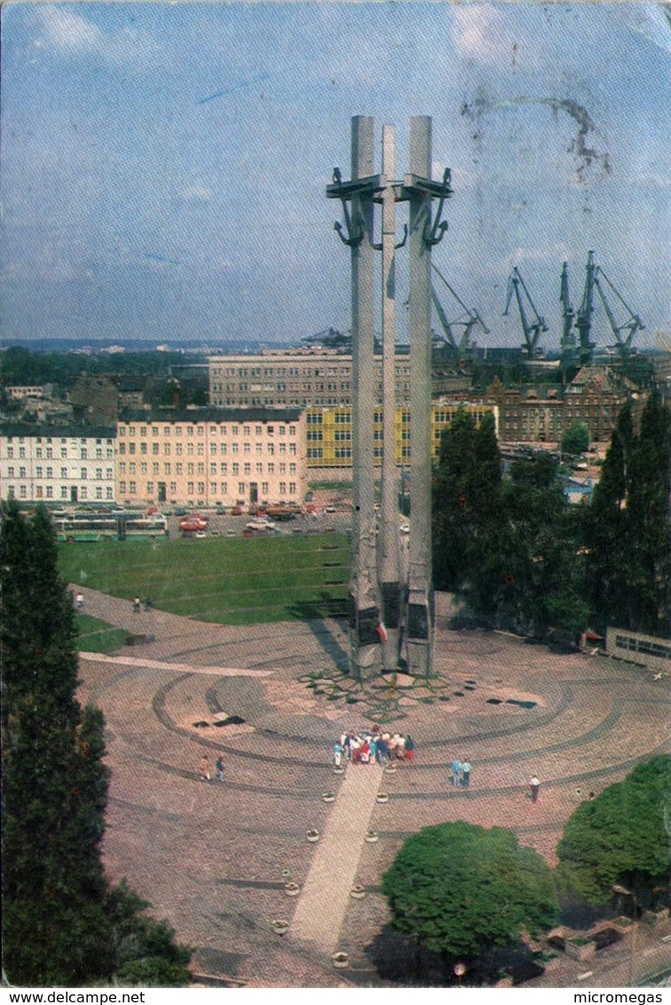 Pologne - GDANSK - Plac "Solidarnosci" - Polonia