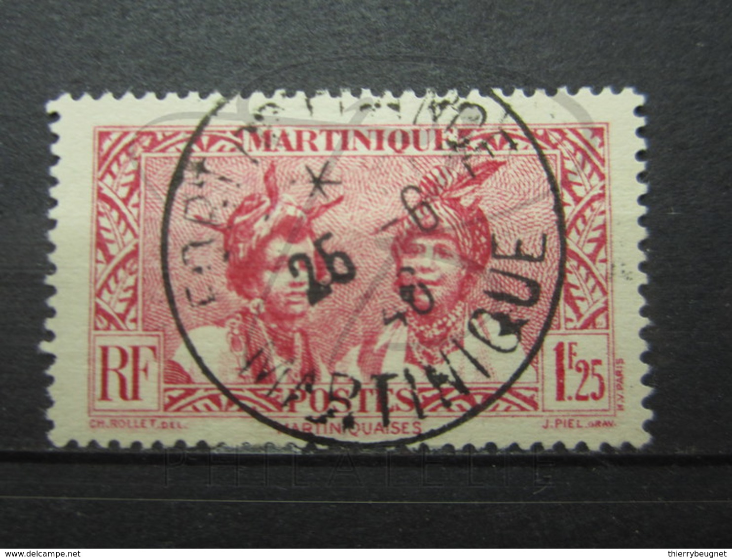 VEND BEAU TIMBRE DE MARTINIQUE N° 181 , OBLITERATION " FORT DE FRANCE " !!! - Oblitérés