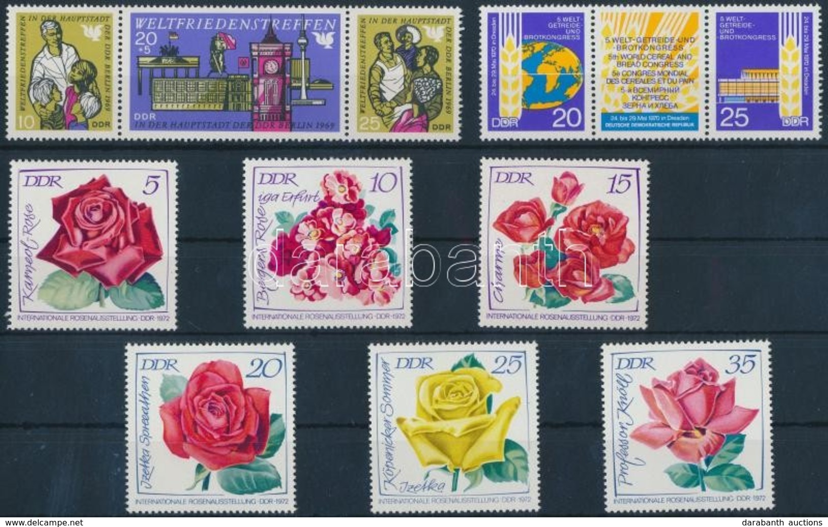 ** 1969-1972 5 Db Sor (2 Db Stecklapon) - Andere & Zonder Classificatie