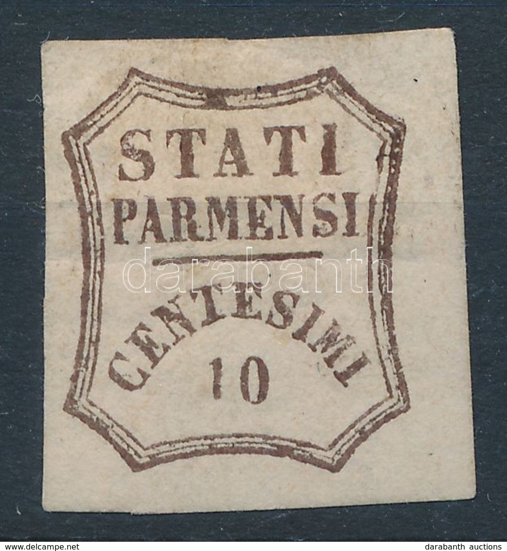 * Parma 1859  Mi 13 Signed: Schlesinger (Mi EUR 750.-) - Andere & Zonder Classificatie