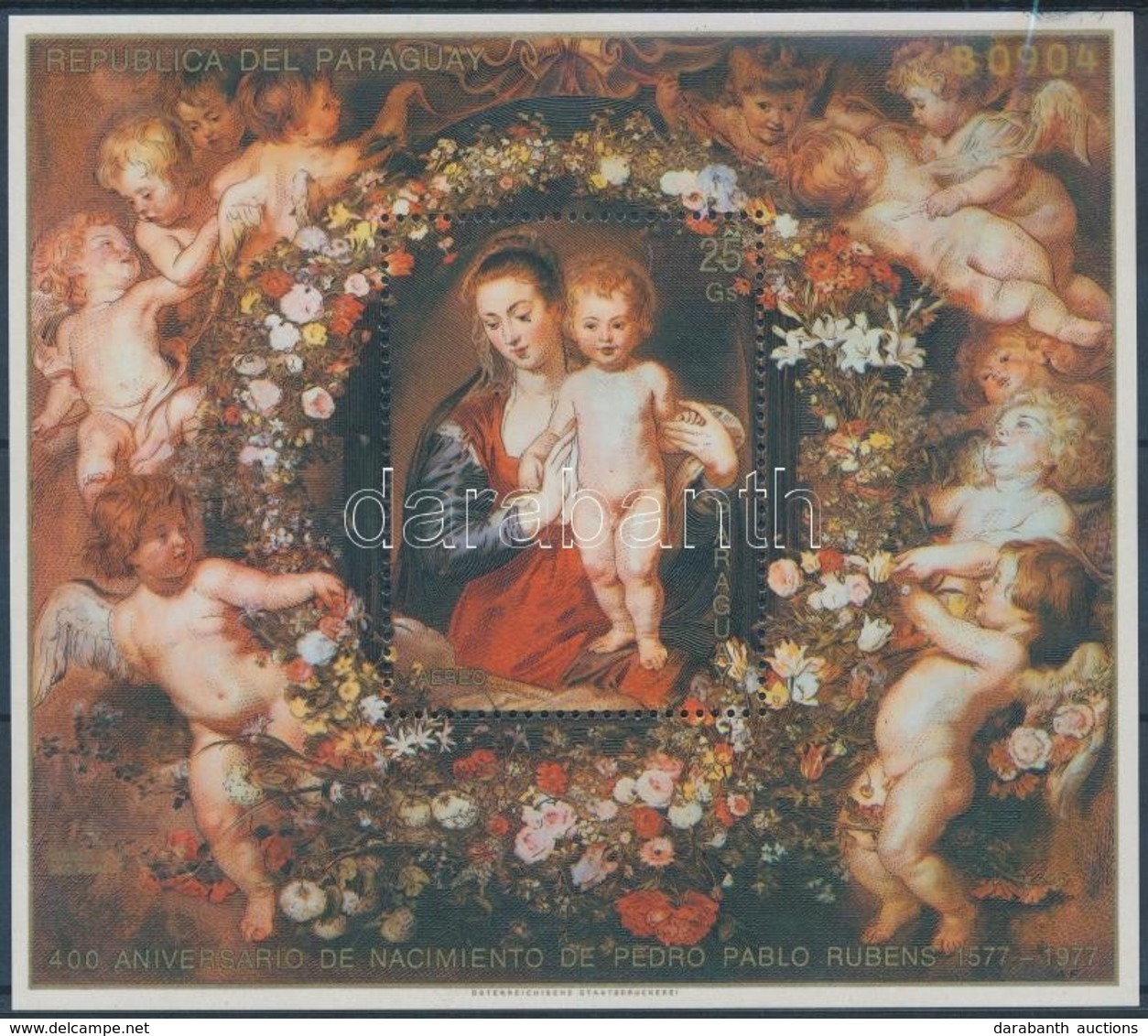 ** 1979 Rubens: Madonna-festmény Blokk Mi 332 - Andere & Zonder Classificatie