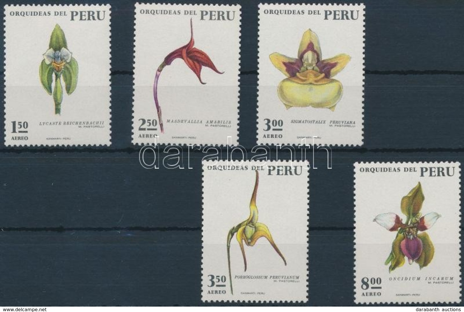 ** 1973 Orchidea Sor Mi 931-935 - Andere & Zonder Classificatie