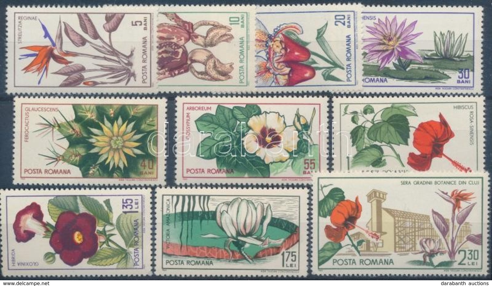 ** 1965 Virág Sor Mi 2442-2451 - Andere & Zonder Classificatie