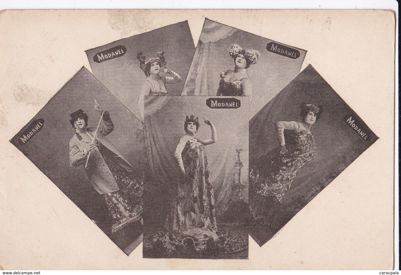 Carte 1900 GROUPE OU TROUPE MODANEL / THEATRE , OPERA ? - Theater