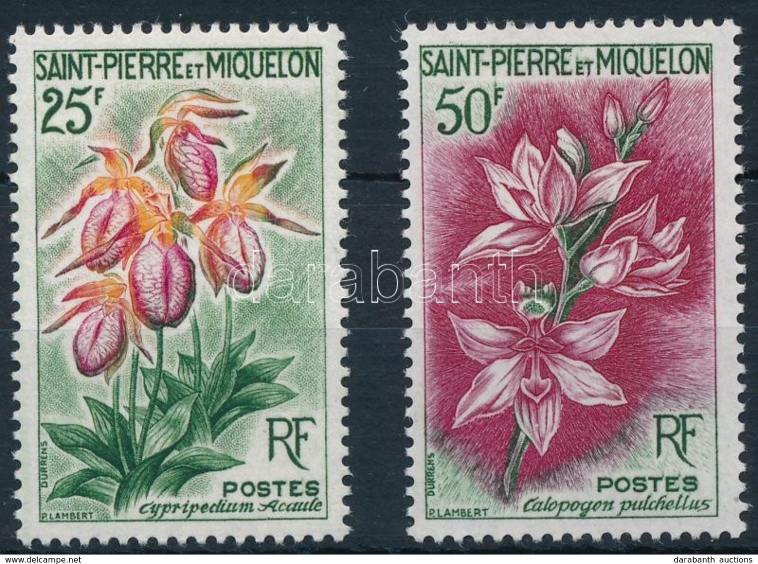 * 1962 Virág Sor Mi 394-395 - Andere & Zonder Classificatie