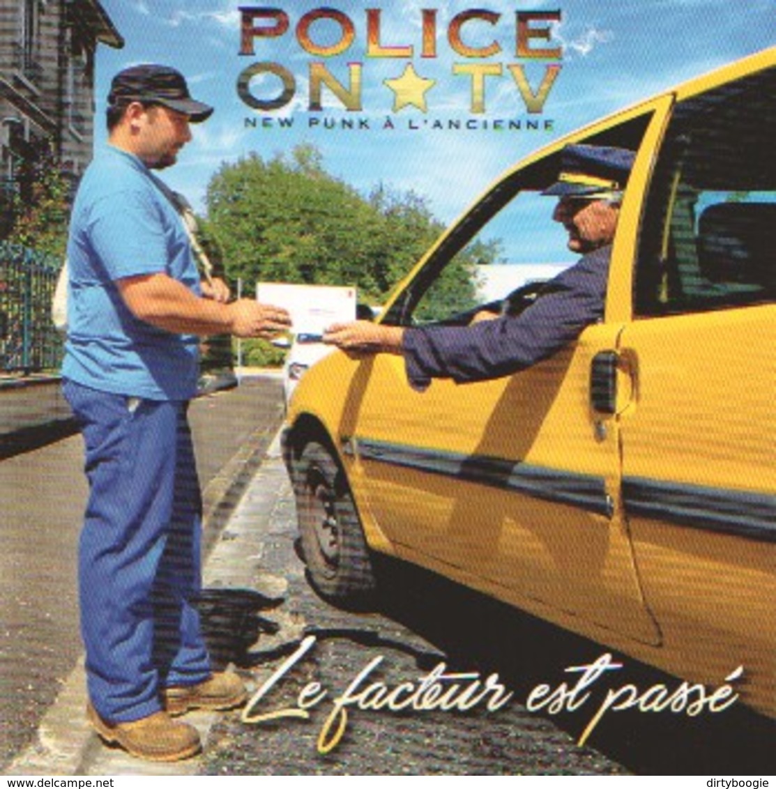 POLICE ON TV - Le Facteur Est Passé - CD - PUNK ROCK - Punk