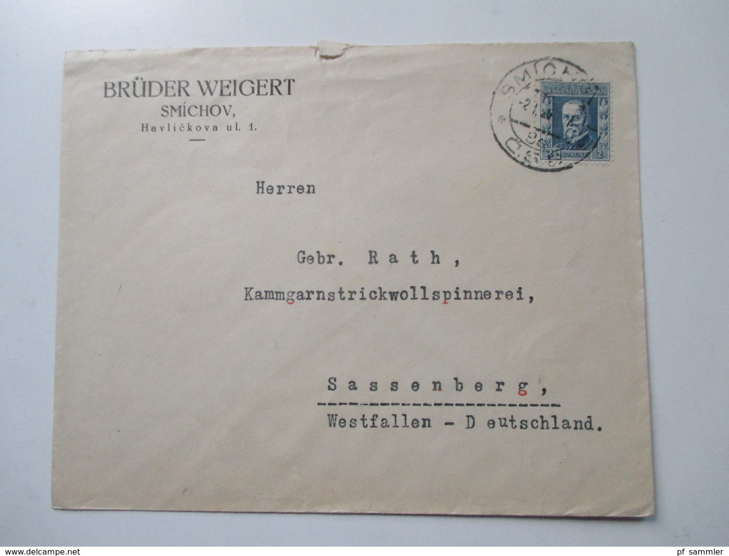 Tschechoslowakei Belegeposten 1920er Jahre. R-Briefe / Express usw. 21 Stück. Sehr interessant!Firmenkorrespondenz