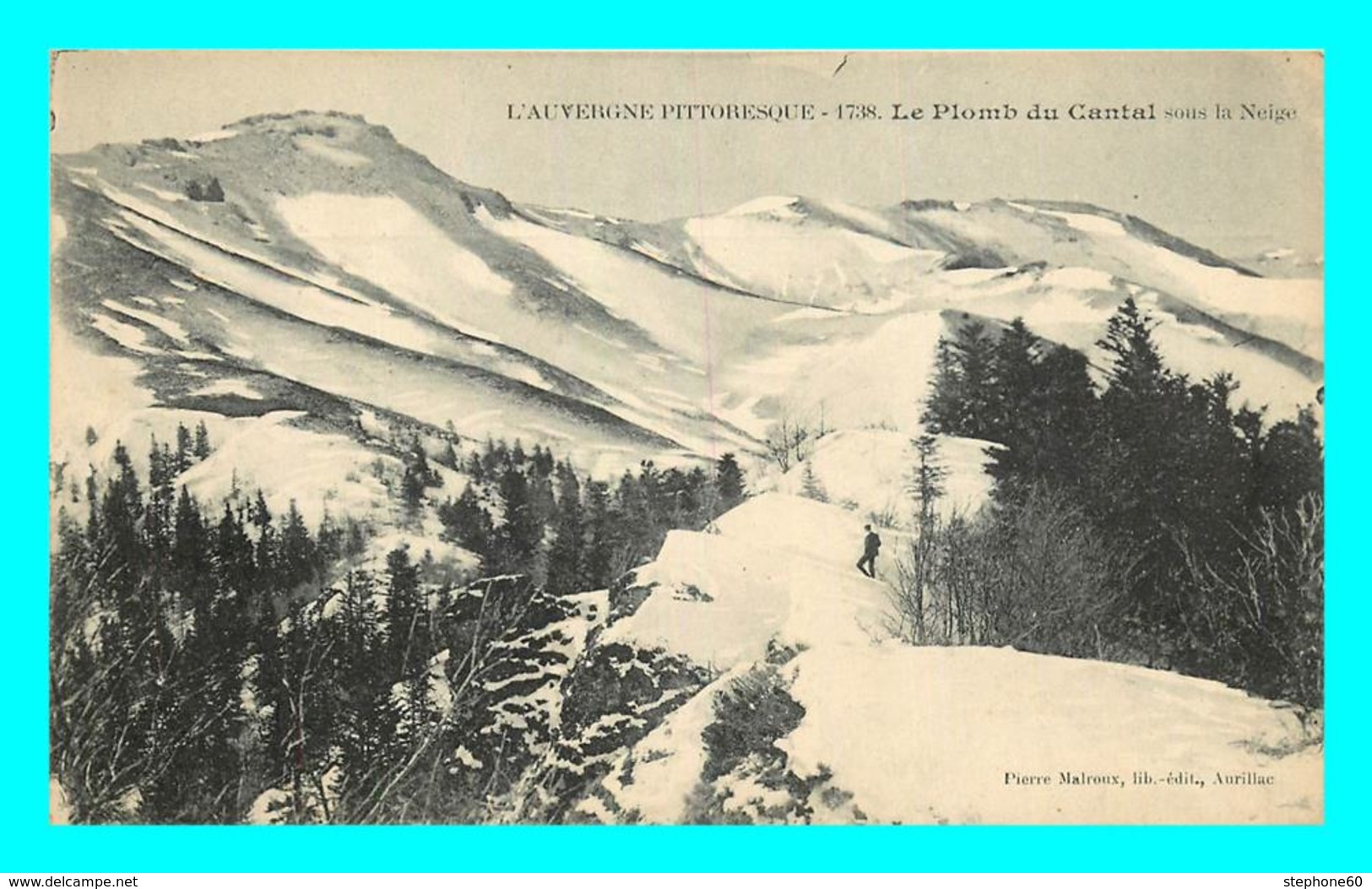 A772 / 199 15 - Le Plomb Du Cantal Sous La Neige - Autres & Non Classés