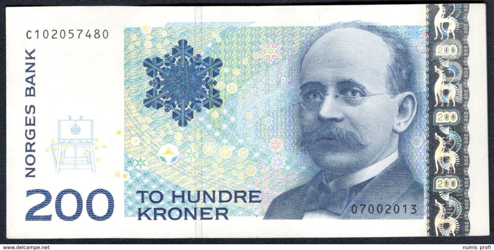 Norway - 200 Kroner 2013 - P50f - Norvegia