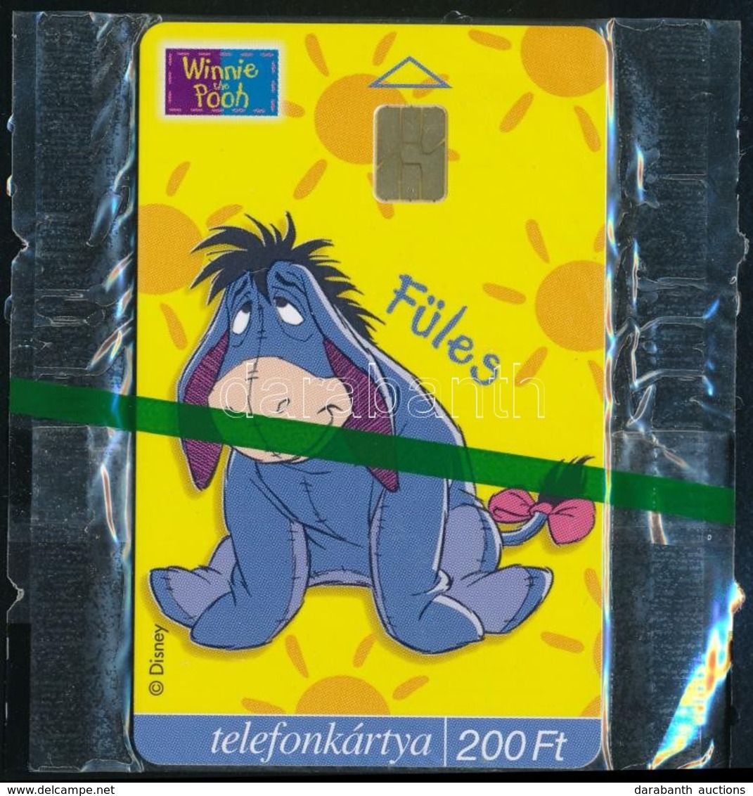 1999 Disney Micimackó Használatlan Telefonkártya, Bontatlan Csomagolásban. Csak 2000 Db! / Unused Phone Card - Zonder Classificatie