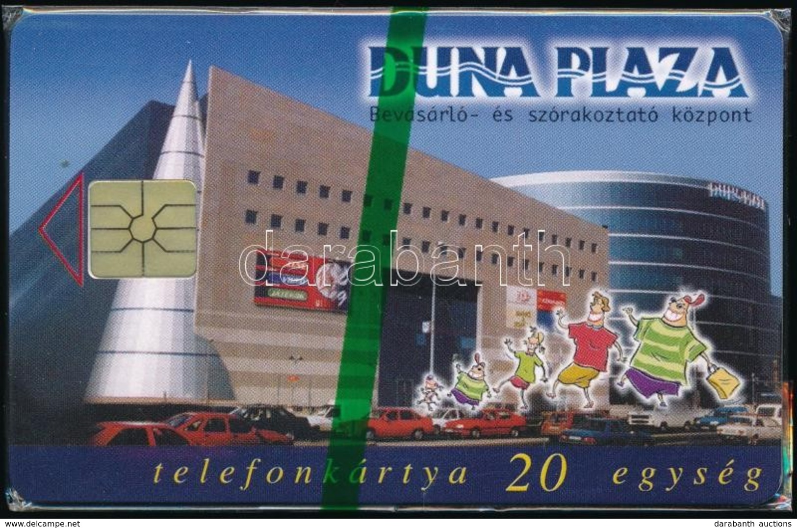 1997 Duna Plaza Használatlan Telefonkártya, Bontatlan Csomagolásban. Csak 2500 Db! / Unused Phone Card - Zonder Classificatie