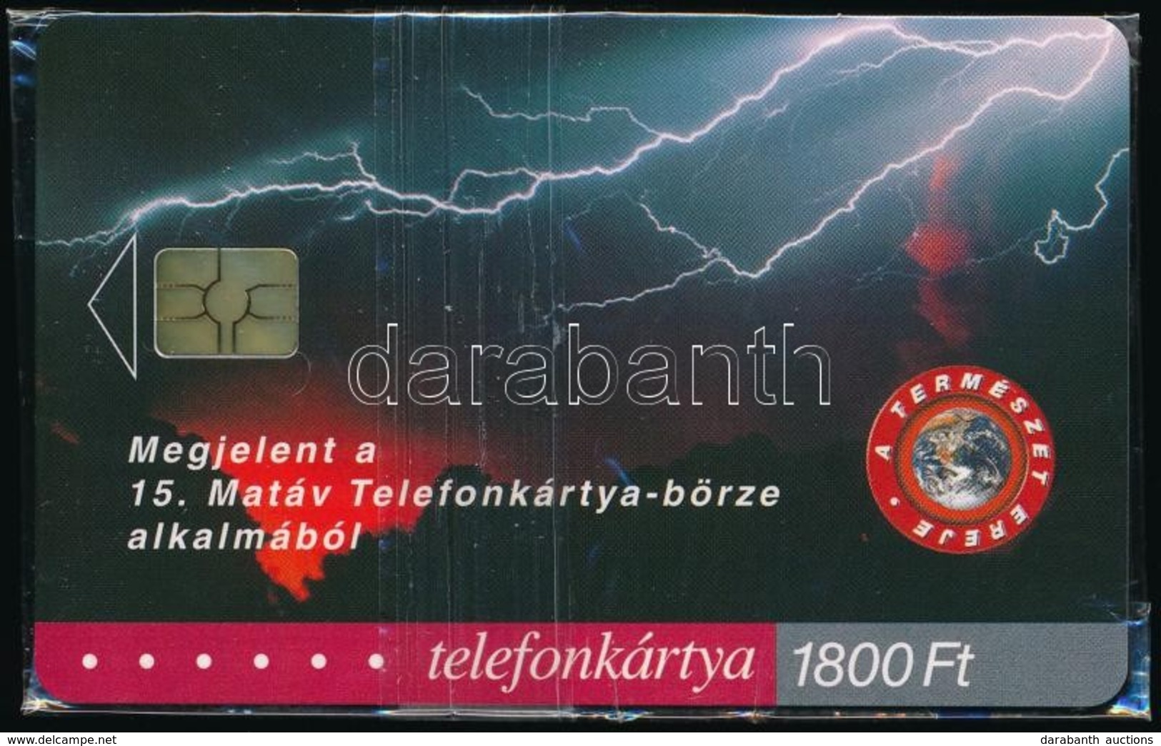2001 Villám Matáv Telefonkártya Börze Használatlan Telefonkártya, Bontatlan Csomagolásban. Csak 2000 Db! / Unused Phone  - Zonder Classificatie