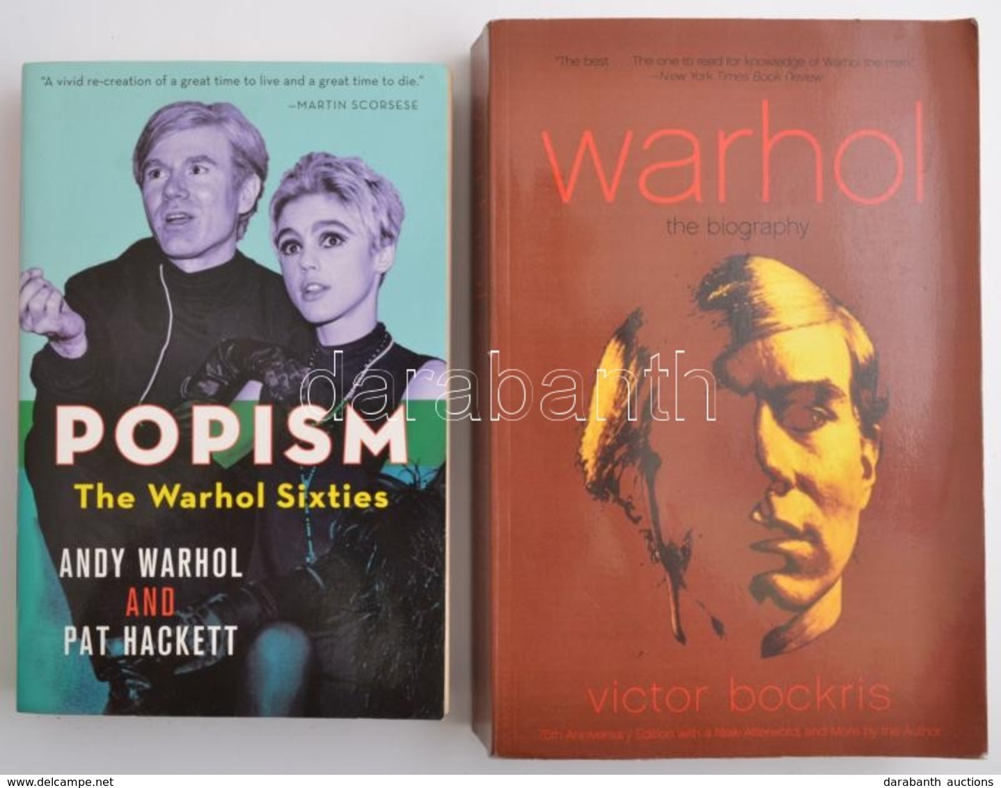 Victor Bockris: Warhol. The Biography. 75th Anniversary Edition. H.n.,2003, Da Capo Press. Angol Nyelven. Fekete-fehér F - Zonder Classificatie