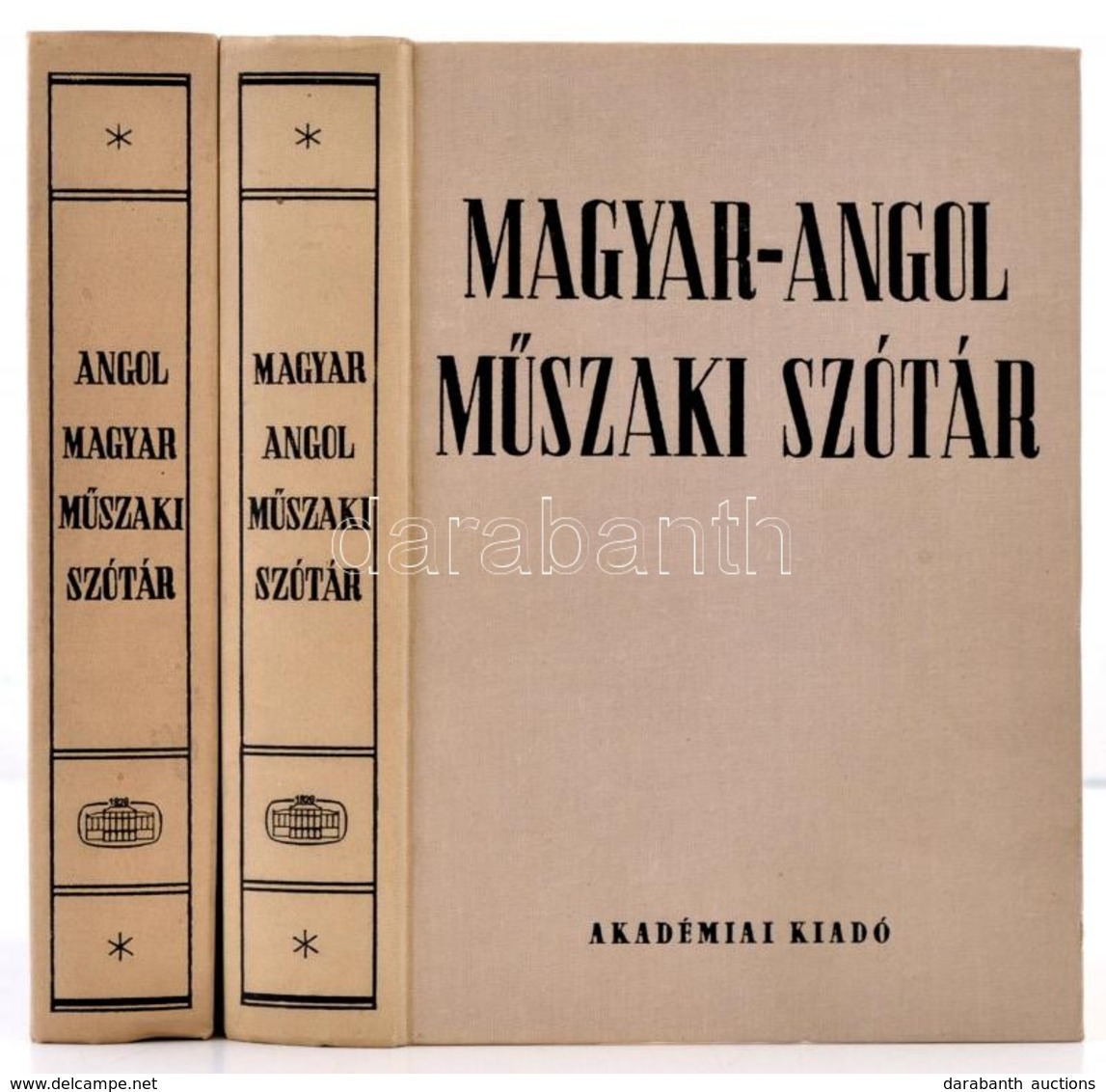 Angol-magyar, Magyar-angol Műszaki Szótár I-II. Kötet. Szerk.: Nagy Ernő, Klár János. Bp.,1983-1980, Akadémiai Kiadó. Ki - Zonder Classificatie