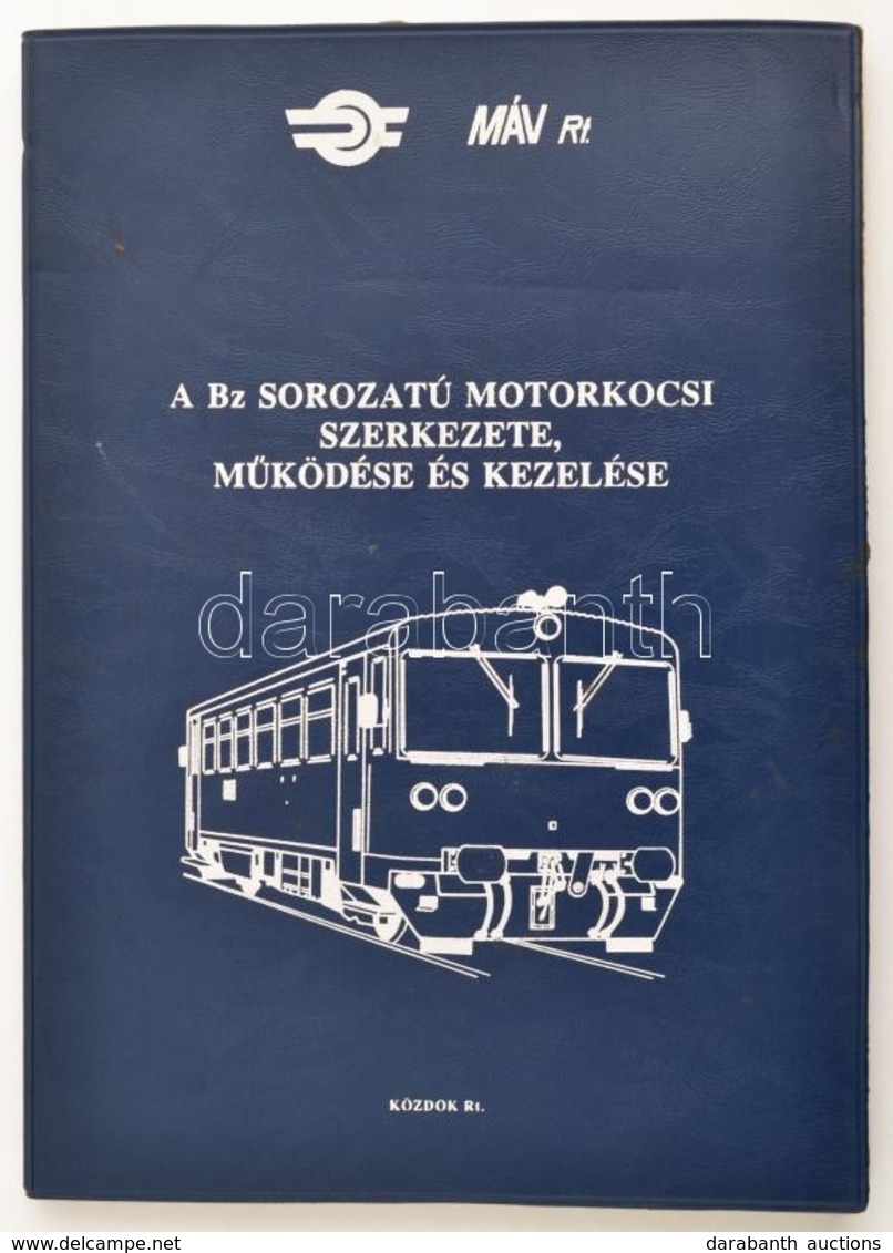 Cserháti István-Gere József: A Bz Sorozatú Motorkocsi Szerkezete, Működése és Kezelése. Szerk.: Mezei István. Bp.,1993,  - Zonder Classificatie