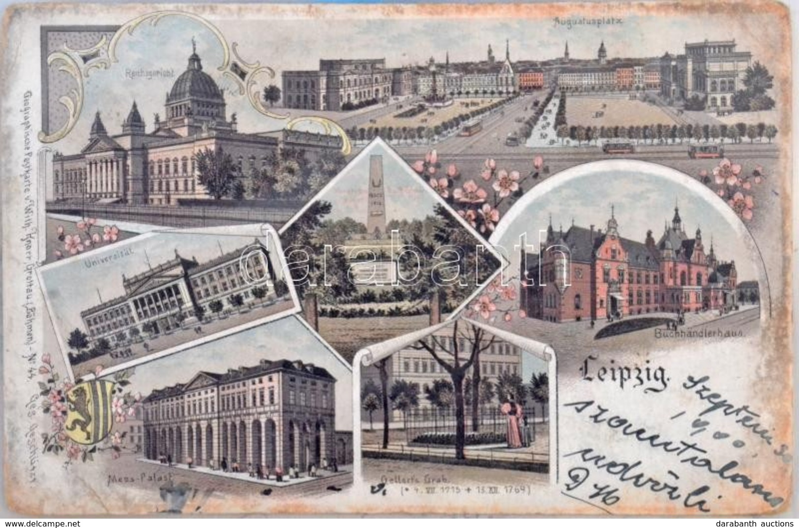 ** * 23 Db RÉGI Német Városképes Lap, Közte 4 Litho / 23 Pre-1945 German Town-view Postcards With 4 Litho - Zonder Classificatie